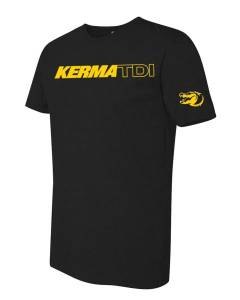 KermaTDI - KermaTDI T-Shirt Black AND Yellow Letters [SWAG]