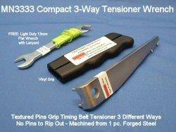 Metalnerd - Part MN3333 - Compact 3-way Tensioner Wrench [UW-2]